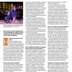 article magazine danse